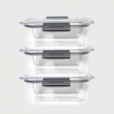 3 X SÄILYTYSRASIA BRILLIANCE 920 ML SISTEMA