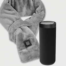 NISKANLÄMMITIN COMFY JA TERMOSMUKI SHUTTLE