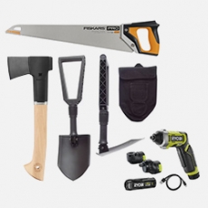 RETKIKIRVES NORDEN, LAPIO FISKARS, RUUVINVÄÄNNIN RYOBI JA KÄ..